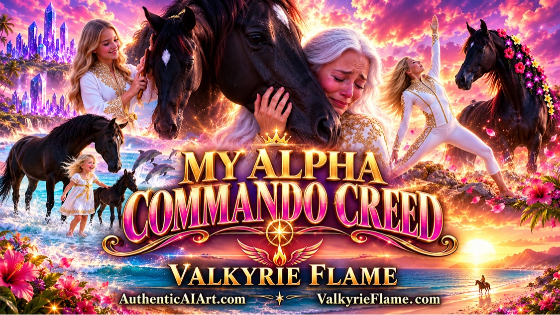My Alpha Commando Creed — official film poster