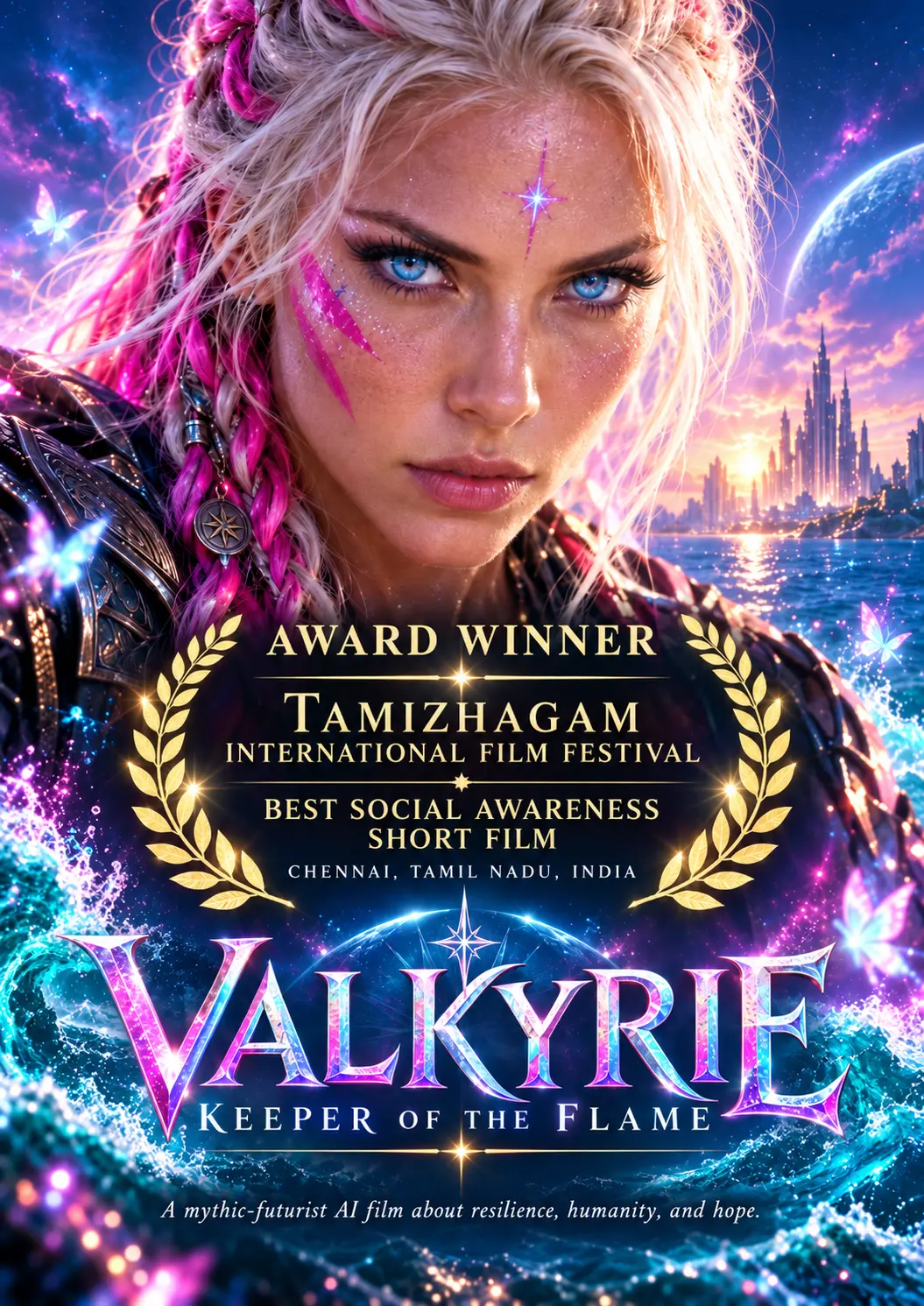Valkyrie: Keeper of the Flame award poster